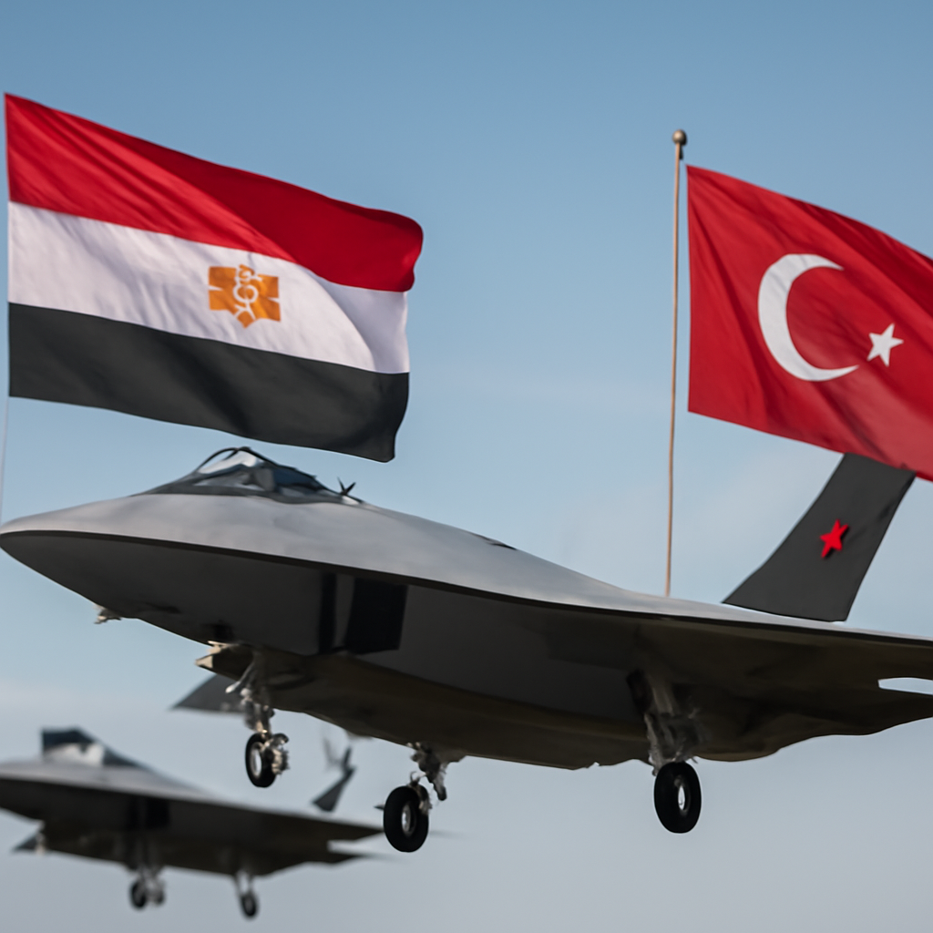 Mısır'dan Türkiye'ye Savunma Yatırımı: KAAN Uçağına Yöneliş