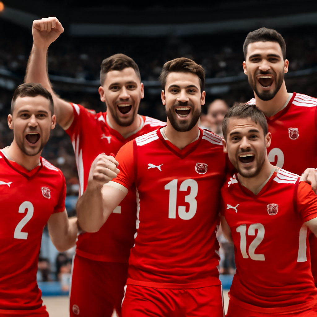 A Milli Erkek Voleybol Takımı, Dünya Sıralamasında İlk 10'a Girdi