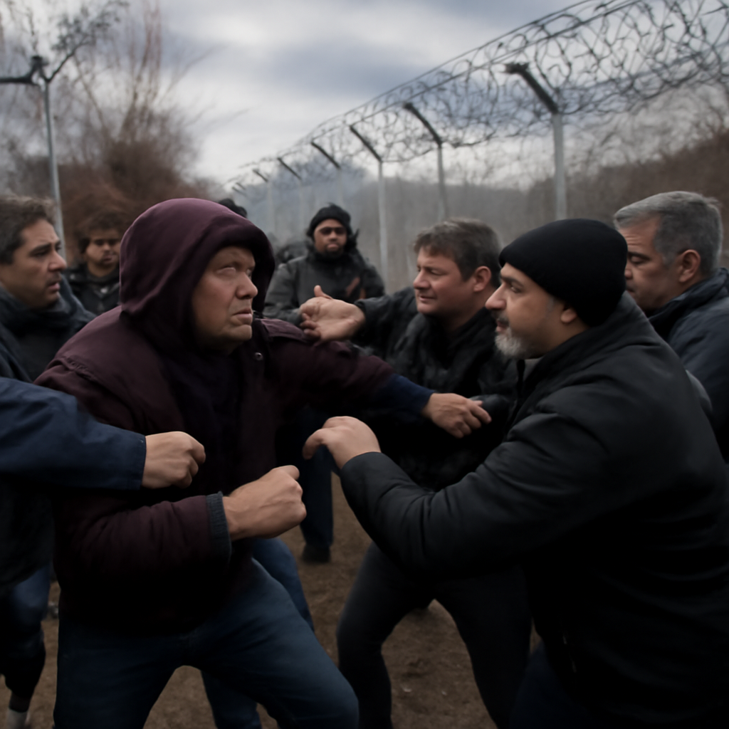 Gurbetçiler Sınırda Kavga Etti: Bulgaristan-Yunanistan Sınırında Gergin Anlar