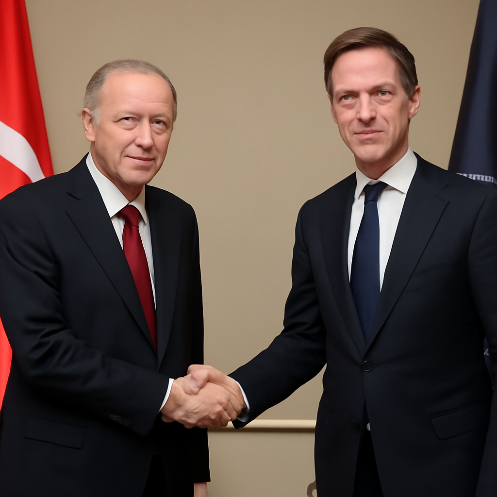 Cumhurbaşkanı Erdoğan, NATO Genel Sekreteri Mark Rutte ile Görüşme Gerçekleştirdi