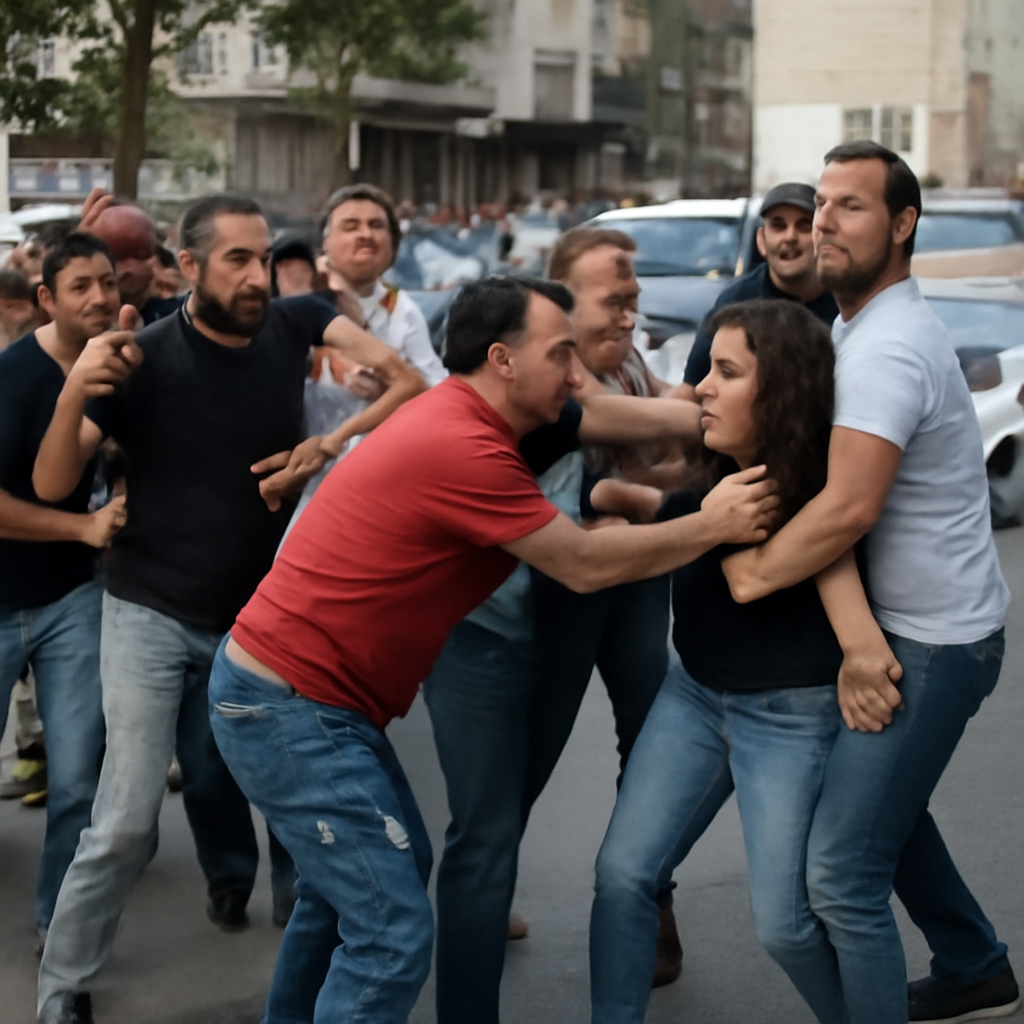 Edirne'de Aileler Arasında Çıkan Kavga: Çok Sayıda Gözaltı