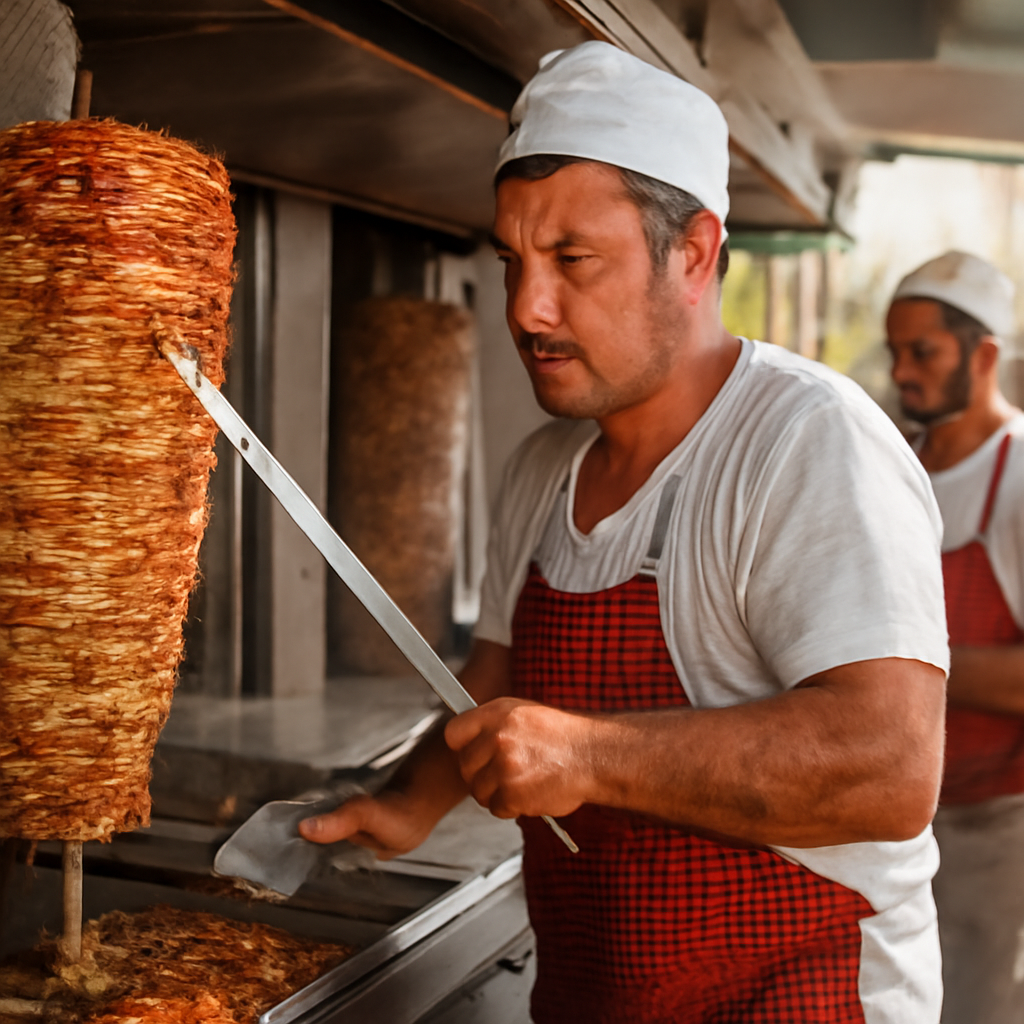 Antalya'nın Sıcaklarında Döner Ustalarının Mücadelesi